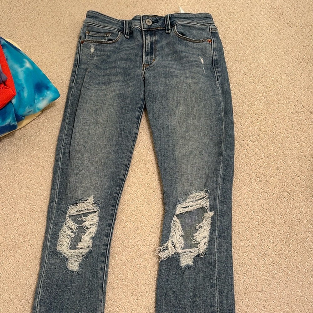 abercrombie and fitch harper low rise super skinny jean